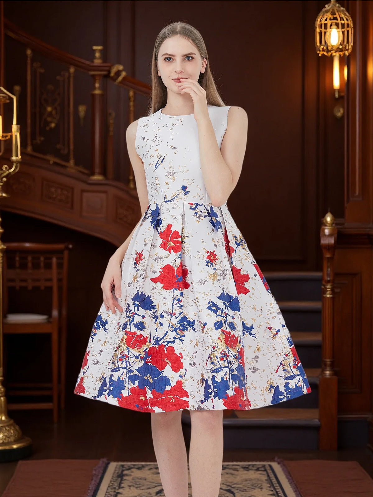 jacquard dress luxury A-Line Light Elegant Commute Date Afternoon Tea – Church Fashion Warehouse all spring-summer Black Tights with Denim Key Features Select Coat Size:EU54/US44