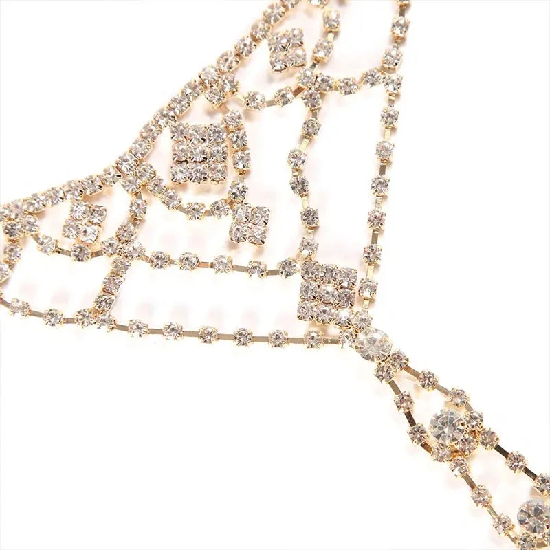 1PC Rhinestone Toe Chain Ankle Jewelry for Women Beach Ankle Jewelry for Girls