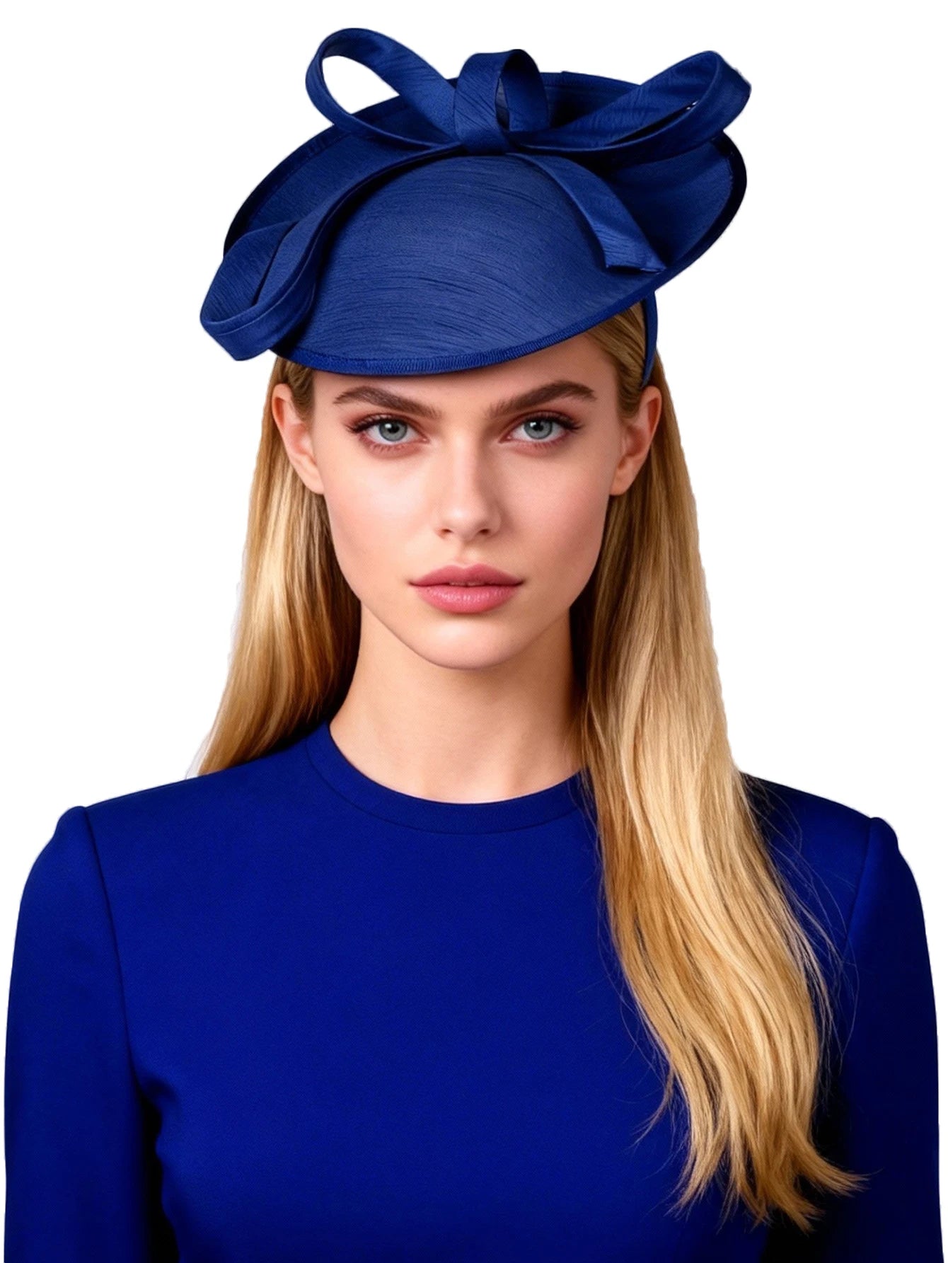 Elegant Fascinator Derby Hats For Women Ladies Church Formal Occasion Kentucky Wedding Cocktail Tea Party Pillbox Hat With Bow